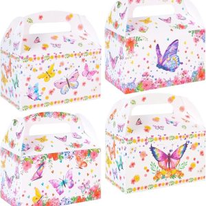 Butterfly Party Favor Treat Boxes: Perfect for Butterfly-Themed Birthdays and Baby Showers