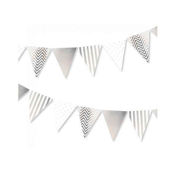 Chevron, Dots, and Stripes Bunting