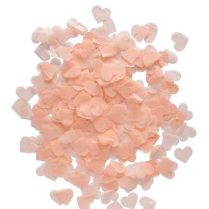 Peach Heart Confetti Pack