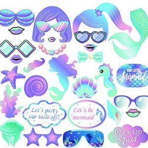 Mermaid Photo Booth Props