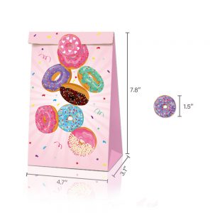 Donuts Party Gift Favor Bags