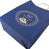 Blue and Gold Eid Mubarak Gift Bag
