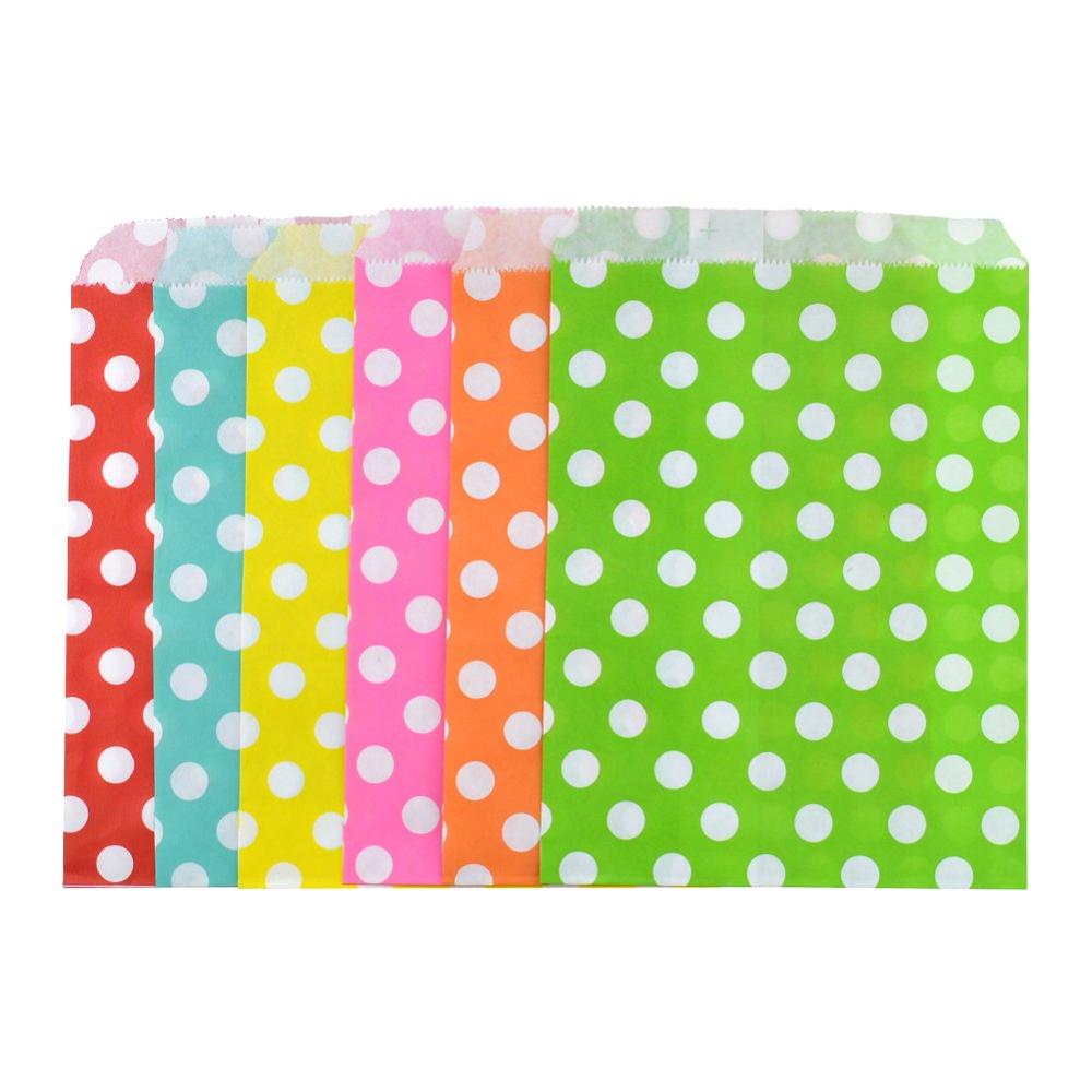 Polka Dots party favor candy bags