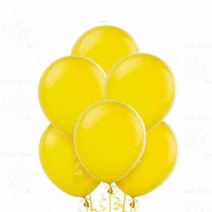 Yellow Latex Balloon