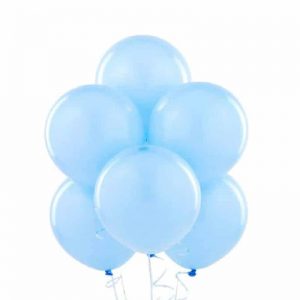 light blue balloon
