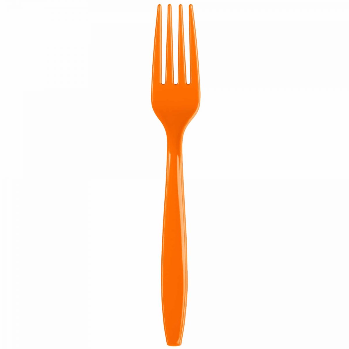 orange fork