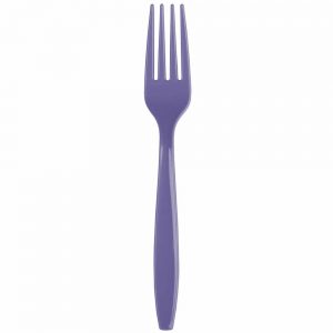 purple fork