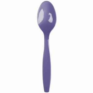 purple spoon
