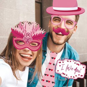 Valentine’s Day Party Photo Booth Props