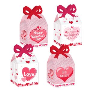 Love Be Mine Valentine's Day Party Favor Box- Set of 12