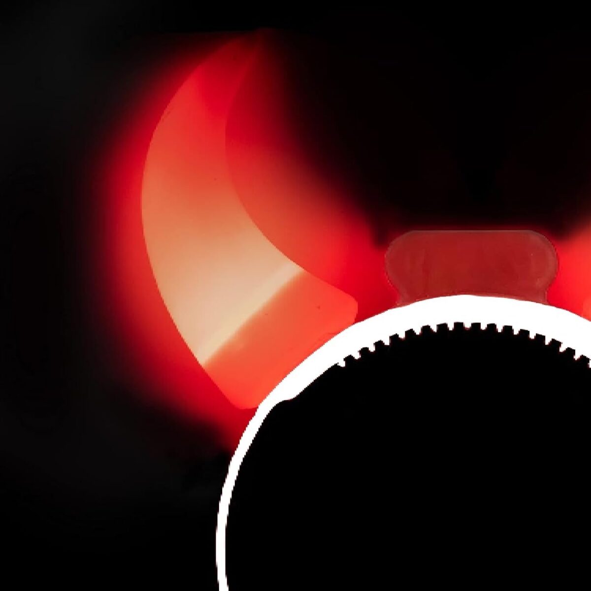 Pack of 2 Devil Ear Glow Horn Headband